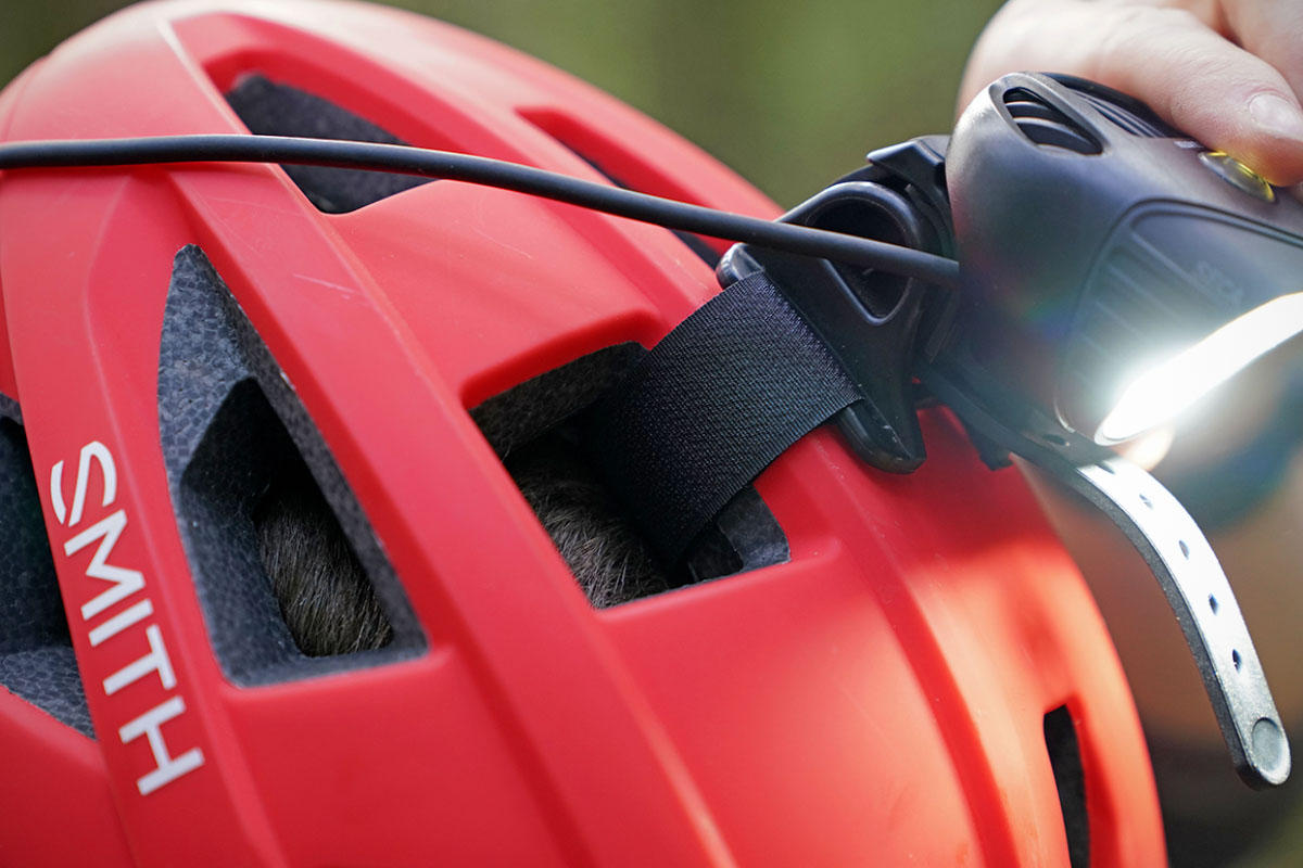 Bike light (helmet mount)